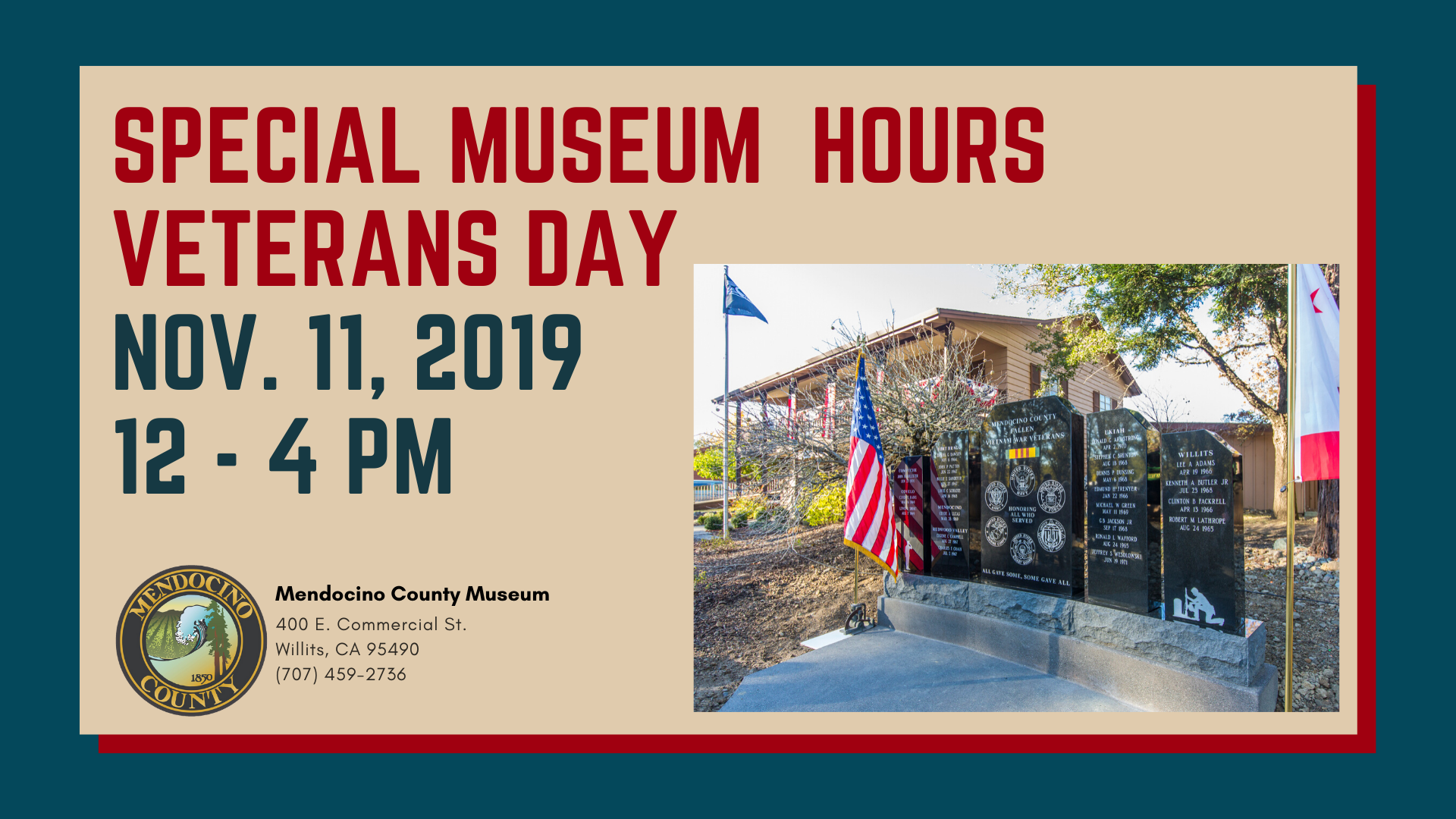 special veterans day hours