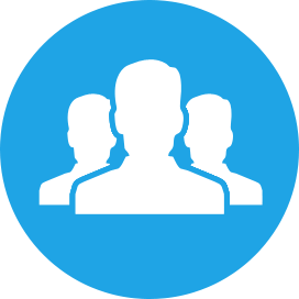 Central Services Icon - People group