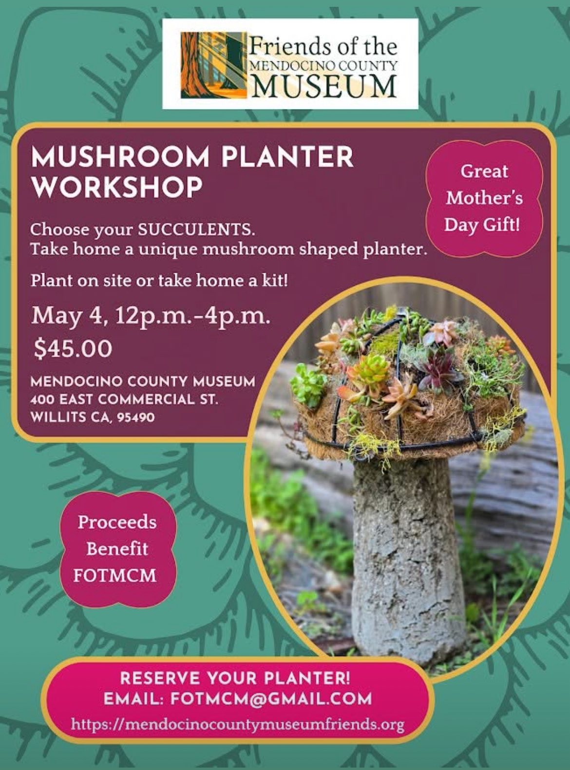 Mushroom Poster
