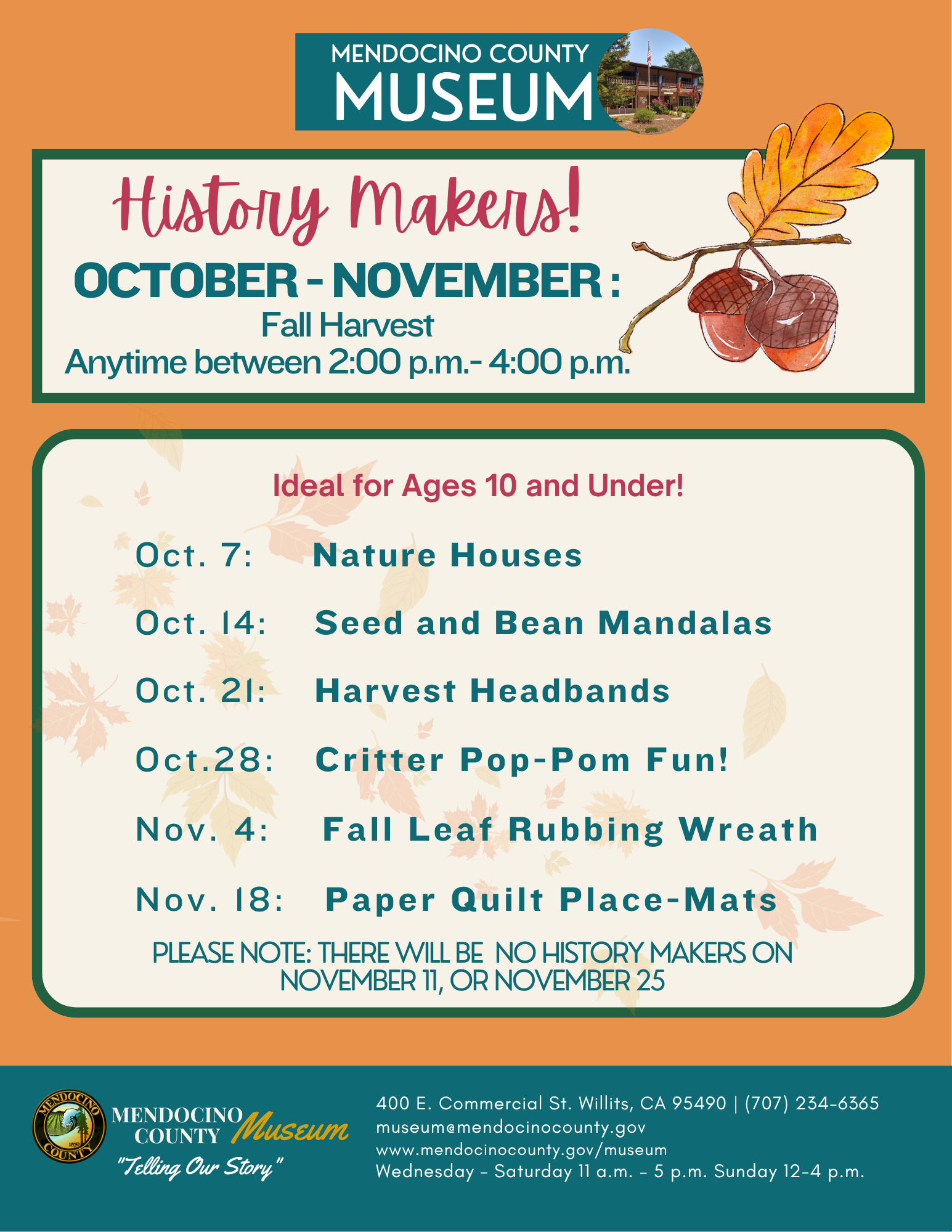 HM! Oct & Nov